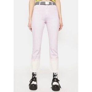 Rolla's Original Straight Leg Jeans Lavender Tie Dye Womens Size 28